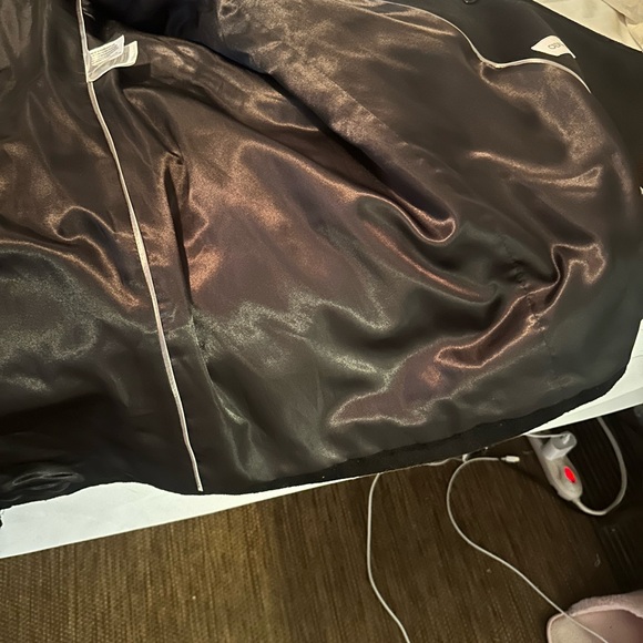 Calvin Klein Women's Classic Black Trench Coat - Picture 7 of 9